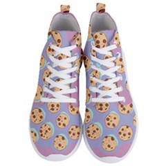 Cookies Chocolate Chips Chocolate Cookies Sweets Men s Lightweight High Top Sneakers by uniart180623