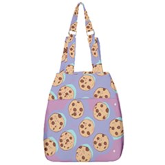 Cookies Chocolate Chips Chocolate Cookies Sweets Center Zip Backpack by uniart180623