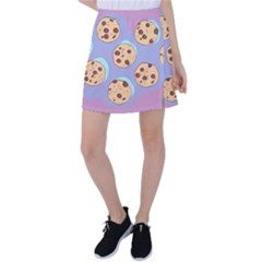 Cookies Chocolate Chips Chocolate Cookies Sweets Tennis Skirt by uniart180623