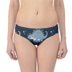 Dino Art Pattern Design Wallpaper Background Hipster Bikini Bottoms by uniart180623