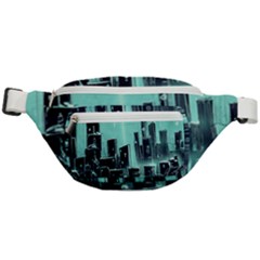 Buildings City Urban Destruction Background Fanny Pack by uniart180623