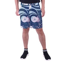 Flowers Pattern Floral Ocean Abstract Digital Art Men s Pocket Shorts by uniart180623