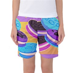 Cookies Chocolate Cookies Sweets Snacks Baked Goods Food Women s Basketball Shorts by uniart180623