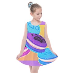 Cookies Chocolate Cookies Sweets Snacks Baked Goods Food Kids  Summer Dress by uniart180623