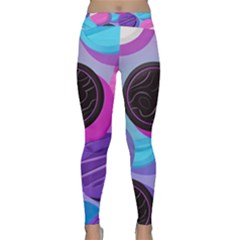 Cookies Chocolate Cookies Sweets Snacks Baked Goods Classic Yoga Leggings by uniart180623