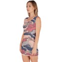 Waves Ocean Sea Water Pattern Rough Seas Bodycon Dress View2