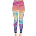 Waves Ocean Sea Tsunami Nautical Everyday Leggings  View1