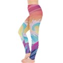 Waves Ocean Sea Tsunami Nautical Everyday Leggings  View3