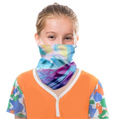 Waves Ocean Sea Tsunami Nautical Face Covering Bandana (kids)