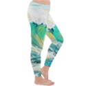 Waves Ocean Sea Tsunami Nautical Art Classic Winter Leggings View3