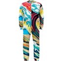 Waves Ocean Sea Tsunami Nautical Arts OnePiece Jumpsuit (Men) View1