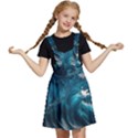 Tsunami Waves Ocean Sea Water Rough Seas Kids  Apron Dress View1