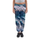 Tsunami Waves Ocean Sea Water Rough Seas Women s Jogger Sweatpants View1