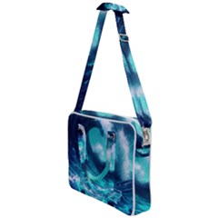 Tsunami Tidal Wave Ocean Waves Sea Nature Water Cross Body Office Bag by uniart180623