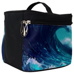 Tsunami Tidal Wave Ocean Waves Sea Nature Water Make Up Travel Bag (big) by uniart180623