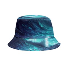 Tsunami Tidal Wave Ocean Waves Sea Nature Water Inside Out Bucket Hat by uniart180623