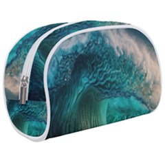 Tsunami Waves Ocean Sea Water Rough Seas Make Up Case (medium) by uniart180623