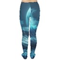 Moonlight High Tide Storm Tsunami Waves Ocean Sea Tights View2