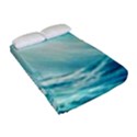 Tsunami Waves Ocean Sea Nautical Nature Water Nature Fitted Sheet (Full/ Double Size) View2