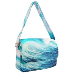 Tsunami Waves Ocean Sea Nautical Nature Water Nature Courier Bag