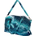 Thunderstorm Tsunami Tidal Wave Ocean Waves Sea Canvas Crossbody Bag View2