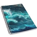 Thunderstorm Tsunami Tidal Wave Ocean Waves Sea 5.5  x 8.5  Notebook View1