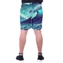 Ai Generated Waves Ocean Sea Tsunami Nautical Fantasy Men s Pocket Shorts View2