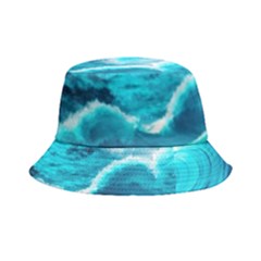 Ai Generated Waves Ocean Sea Tsunami Nautical Sea Bucket Hat by uniart180623