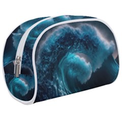 Tsunami Waves Ocean Sea Water Rough Seas Make Up Case (medium)