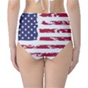 Flag Usa Unite Stated America Classic High-Waist Bikini Bottoms View2