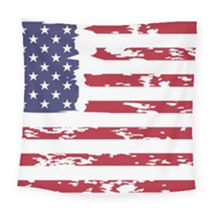 Flag Usa Unite Stated America Square Tapestry (large) by uniart180623