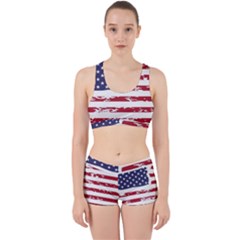 Flag Usa Unite Stated America Work It Out Gym Set by uniart180623