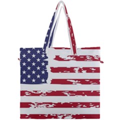 Flag Usa Unite Stated America Canvas Travel Bag by uniart180623