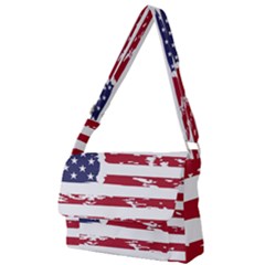 Flag Usa Unite Stated America Full Print Messenger Bag (s) by uniart180623