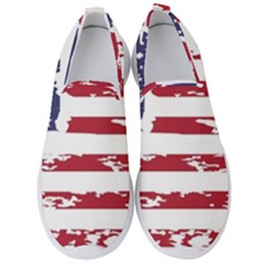 Flag Usa Unite Stated America Men s Slip On Sneakers by uniart180623