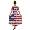 Flag Usa Unite Stated America Shoulder Straps Boho Maxi Dress  View2