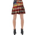 Usa Flag United States Wrap Front Skirt View2