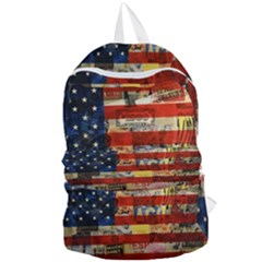 Usa Flag United States Foldable Lightweight Backpack by uniart180623