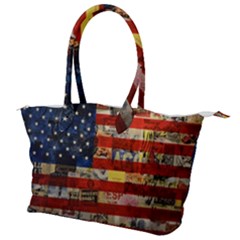 Usa Flag United States Canvas Shoulder Bag by uniart180623