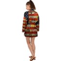 Usa Flag United States Long Sleeve Kimono View2