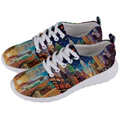 New York Confetti City Usa Men s Lightweight Sports Shoes by uniart180623