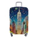 New York Confetti City Usa Luggage Cover (Small) View1