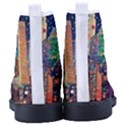 New York Confetti City Usa Kid s High-Top Canvas Sneakers View4