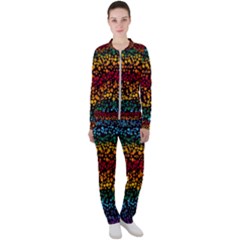 Patterns Rainbow Casual Jacket And Pants Set by uniart180623