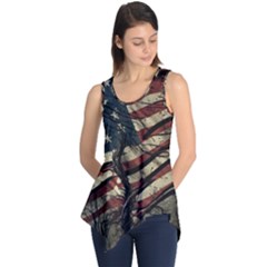 Flag Usa American Flag Sleeveless Tunic