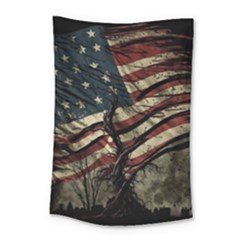 Flag Usa American Flag Small Tapestry