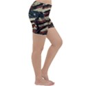 Flag Usa American Flag Lightweight Velour Yoga Shorts View3