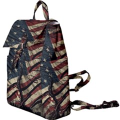 Flag Usa American Flag Buckle Everyday Backpack