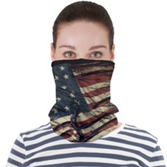 Flag Usa American Flag Face Seamless Bandana (adult) by uniart180623