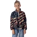 Flag Usa American Flag Kids  Half Zip Hoodie View1